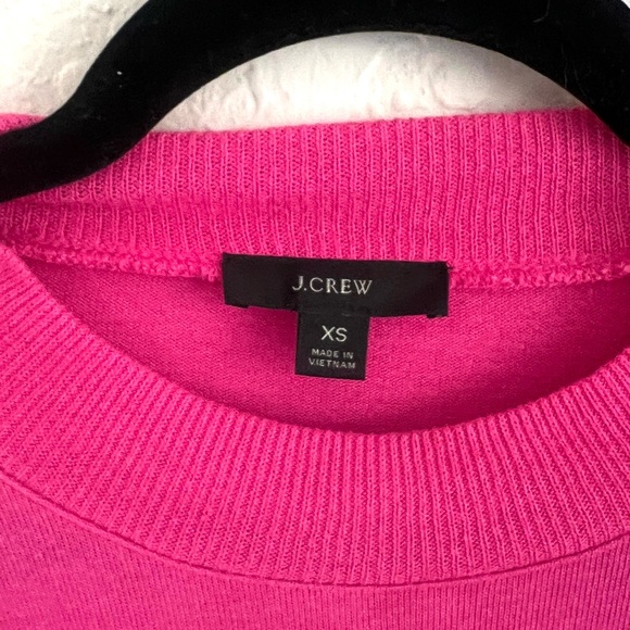 J crew pink crewneck sweater soft - Picture 3 of 4